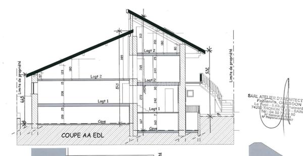 Maison avec permis de construire validé