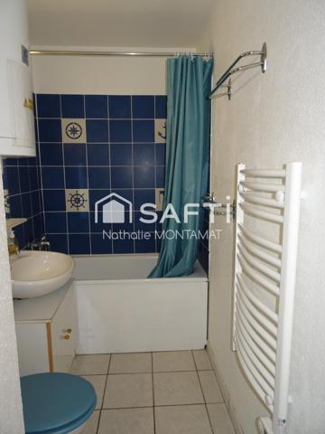 BARCARES, au pied de la mer,T2 de 28m² avec loggia