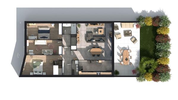 Appartement 108 m² à Marseille 13009