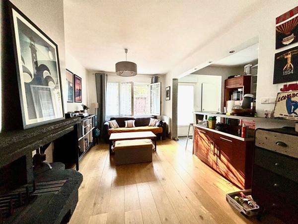 A VENDRE NANTES/ZOLA MAISON AVEC GARAGE ET CHEMINEE