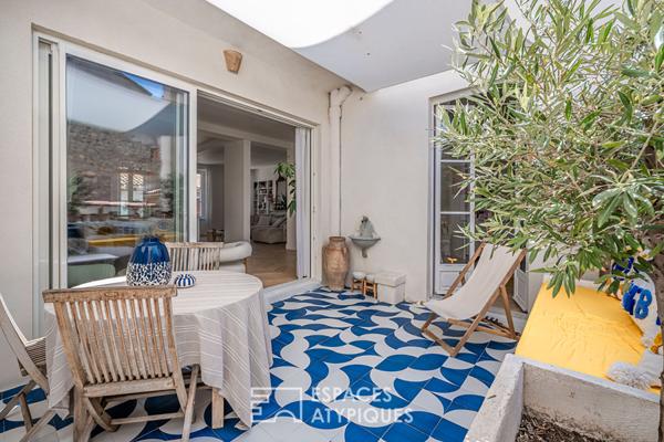 Appartement de caractère avec terrasse proche des Halles de Narbonne