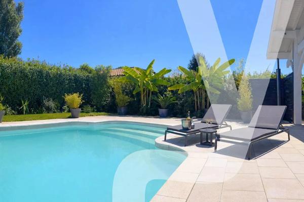 Maison landaise rénovée avec piscine – 5 chambres – Biscarrosse - 40600 Biscarrosse - Réf 86991810