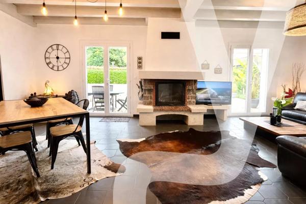 Maison landaise rénovée avec piscine – 5 chambres – Biscarrosse - 40600 Biscarrosse - Réf 86991810