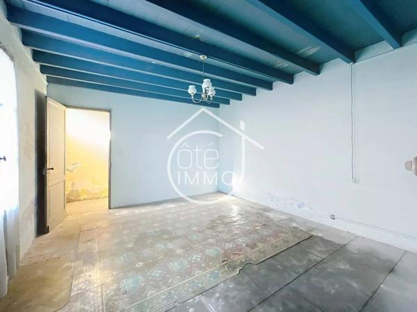 Castillon-la-Bataille : Maison à rénover avec jardin et garage
