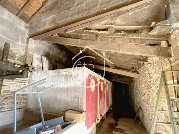 Castillon-la-Bataille : Maison à rénover avec jardin et garage