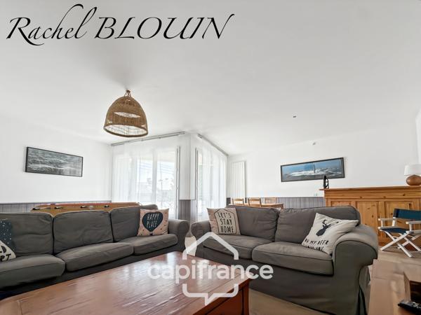 RENNES, Appartement type 5 pièces de 123 m2, 4 chambres, cellier, buanderie, cave et parking