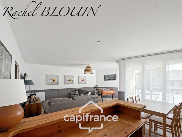 RENNES, Appartement type 5 pièces de 123 m2, 4 chambres, cellier, buanderie, cave et parking