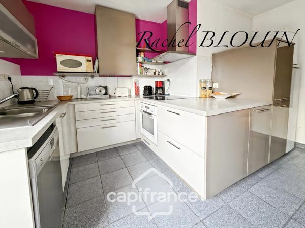 RENNES, Appartement type 5 pièces de 123 m2, 4 chambres, cellier, buanderie, cave et parking