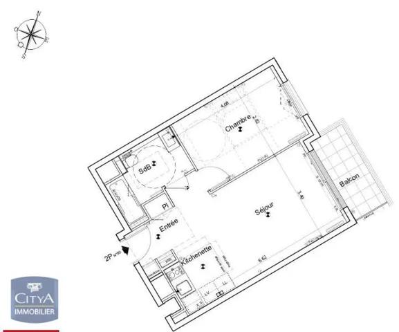 Appartement à louer 2 pièces 43.1m² Vanves (92170)