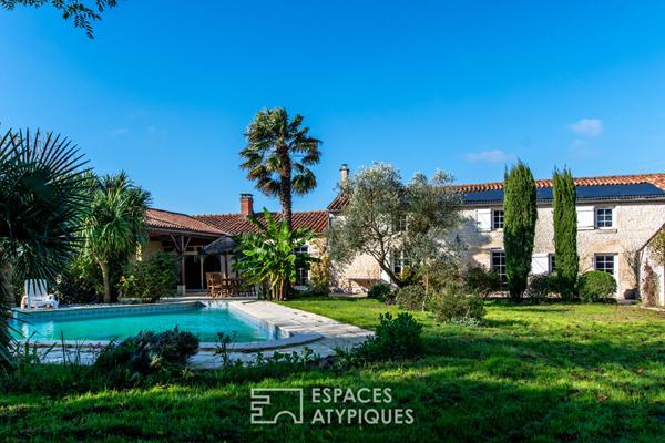 Maison de charme avec piscine