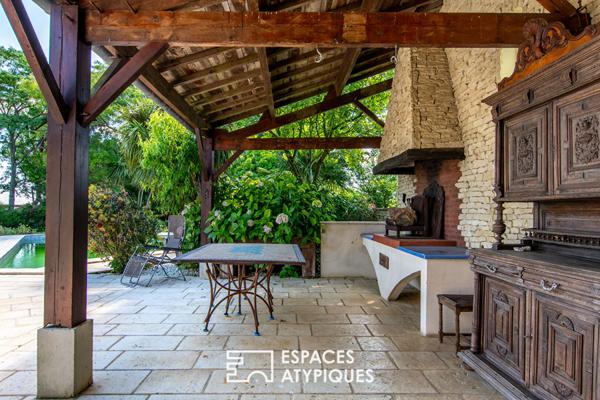 Maison de charme avec piscine