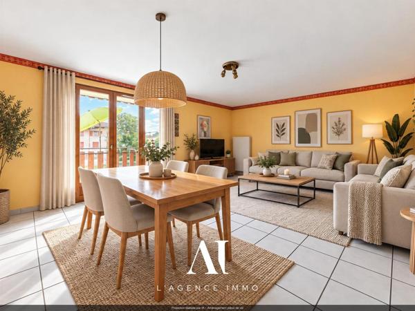 Appartement T3 balcon garage cave Gex 01170