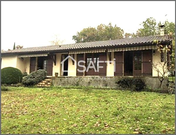 Maison plain pied sur 8000 M² de terrain