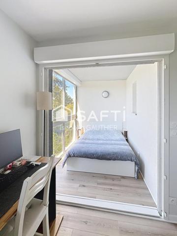 Appartement T1 BIS meublé dernier étage, avec garage fermé