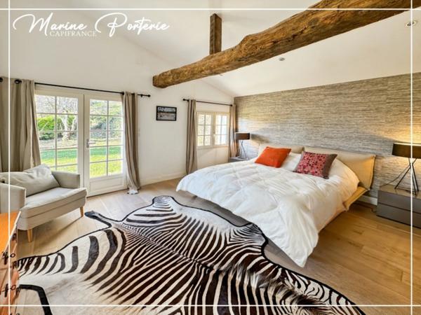 Propriété de charme en pierre – volumes exceptionnels – piscine – vue dégagée – proche Auch