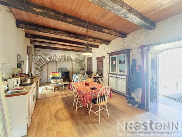 Ancienne ferme et magnanerie cévenole avec gîtes, 6 hectares de terrain et vue sur la vallée - Saint Germain de Calberte