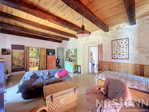 Ancienne ferme et magnanerie cévenole avec gîtes, 6 hectares de terrain et vue sur la vallée - Saint Germain de Calberte