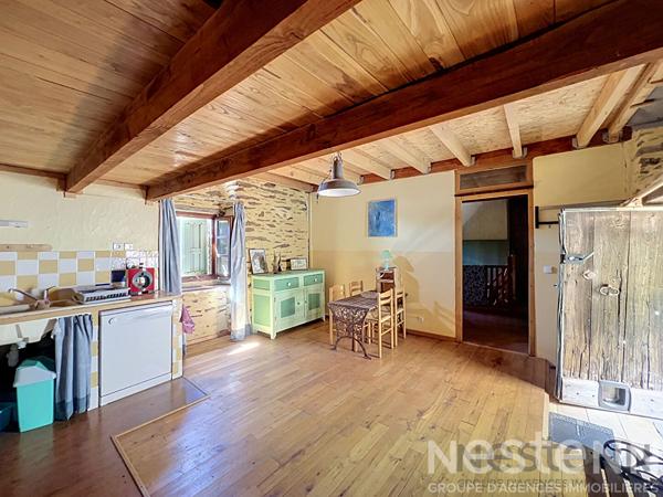 Ancienne ferme et magnanerie cévenole avec gîtes, 6 hectares de terrain et vue sur la vallée - Saint Germain de Calberte