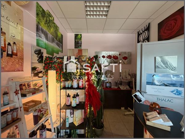 SALEILLES (66),  JOLI FOND DE COMMERCE AVEC BELLE ACTIVITE, TRES BIEN SITUE, PARKINGS