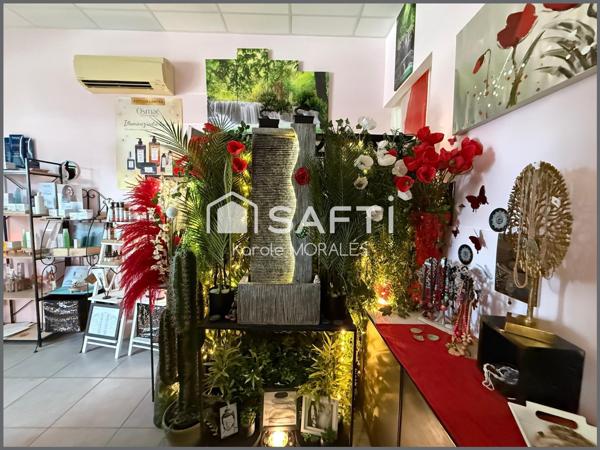 SALEILLES (66),  JOLI FOND DE COMMERCE AVEC BELLE ACTIVITE, TRES BIEN SITUE, PARKINGS