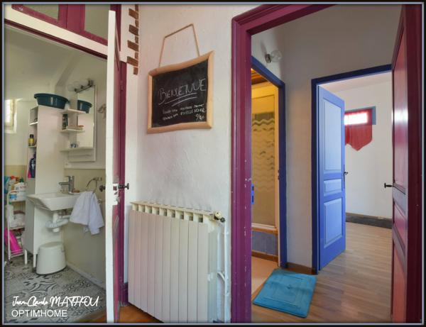 Maison de ville spacieuse T7 170 m2  avec cour, 6 chambres possibles et espace professionnel – Saint-Gaudens
