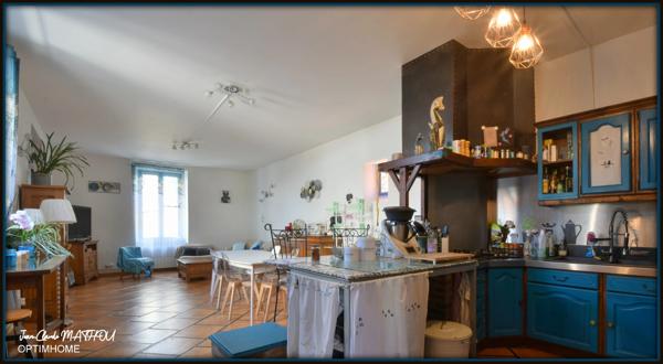Maison de ville spacieuse T7 170 m2  avec cour, 6 chambres possibles et espace professionnel – Saint-Gaudens