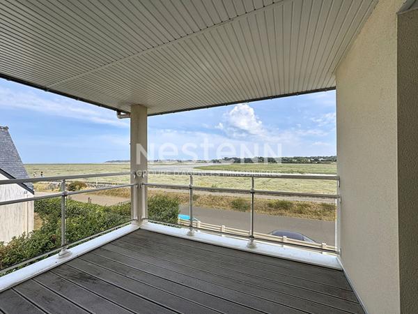 Maison contemporaine Langueux Vue mer - Maison de 2009 vivable de plain-pied avec double garage et beaux espaces avec vue sur la mer !