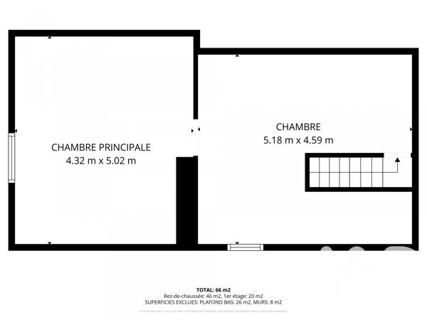 Maison à vendre 3 pièces 54 m² Flayat