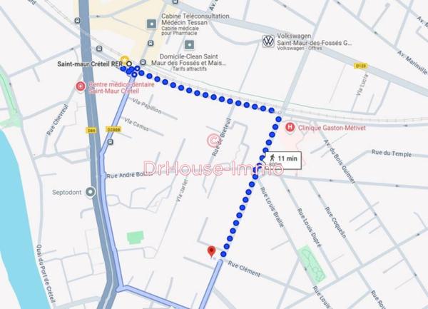 Appartement à vendre 2 pièces de 46 m²