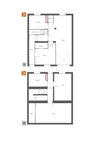 Maison mitoyenne 2 côtés Nancy OUDINOT 170 m²