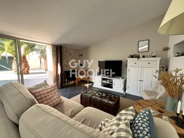 Charmante maison en pierre - Puilboreau (Le Payaud) 72 m² - Plain-pied - 2 chambres - Extérieur plein sud