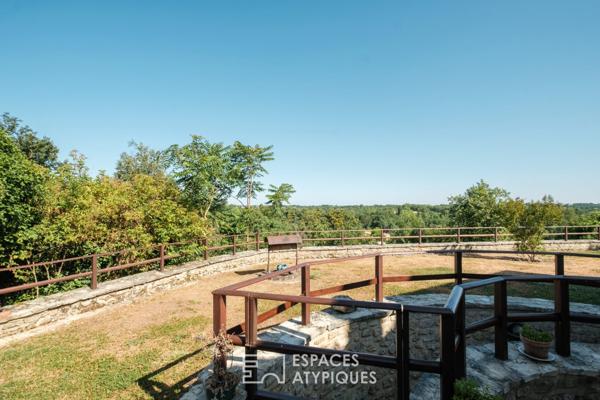 Maison de charme ouverte sur l’horizon
