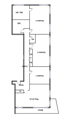 Appartement 5 pièces - 129 m²