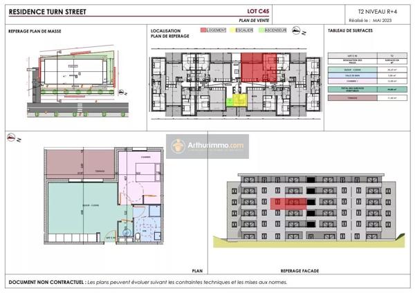 Vente Appartement 2 pièces 44 m2 à Bastia
