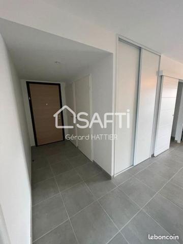 Appartement neuf terminé T4 de 89 m² avec 3 terrasses