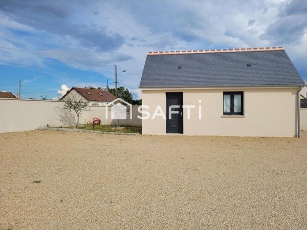 PLAIN PIED 3 chambres + Garage + Terrain clos