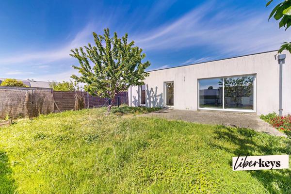 Maison familiale 3 chambres de plain-pied au calme – Nantes La Haluchère, jardin & garage