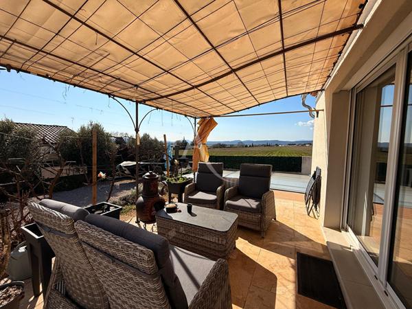 VILLA DE 87M2 AVEC TERRASSE PISCINE PARKING ET ABRI JARDIN