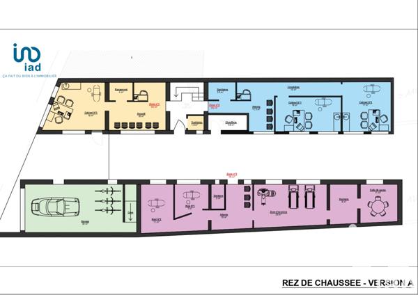Immeuble à vendre 550 m² Arras