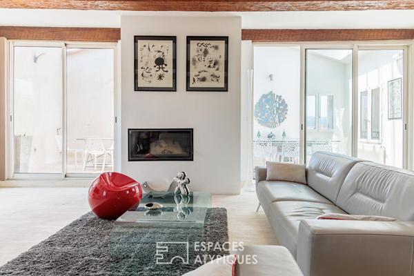 Loft patrimonial d’exception, intimité et luxe contemporain