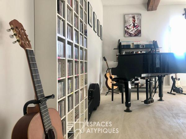 Loft patrimonial d’exception, intimité et luxe contemporain