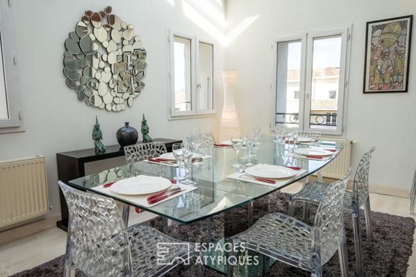 Loft patrimonial d’exception, intimité et luxe contemporain