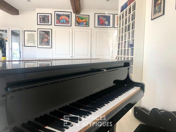 Loft patrimonial d’exception, intimité et luxe contemporain