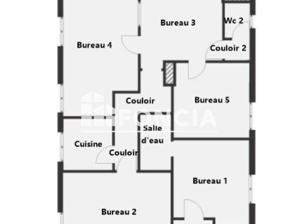 Location Local commercial 96.27 m² - 5 PLACE COLBERT Lorient 56100
