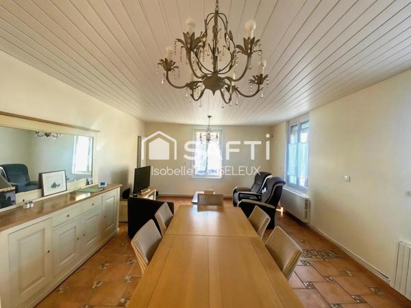 MAISON DE VILLE 92m², GRUGIES, DPE C, GARAGE 25m²