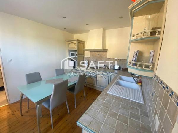 MAISON DE VILLE 92m², GRUGIES, DPE C, GARAGE 25m²