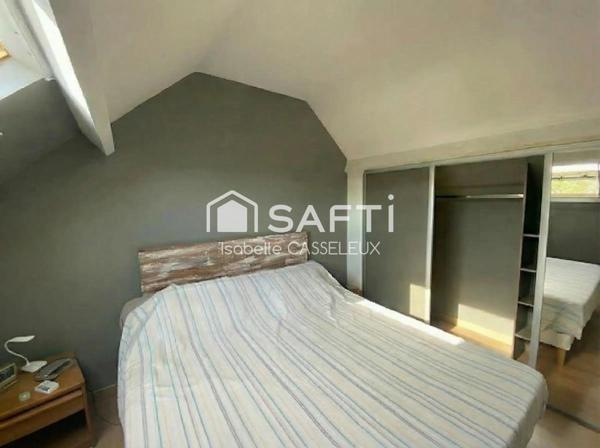 MAISON DE VILLE 92m², GRUGIES, DPE C, GARAGE 25m²