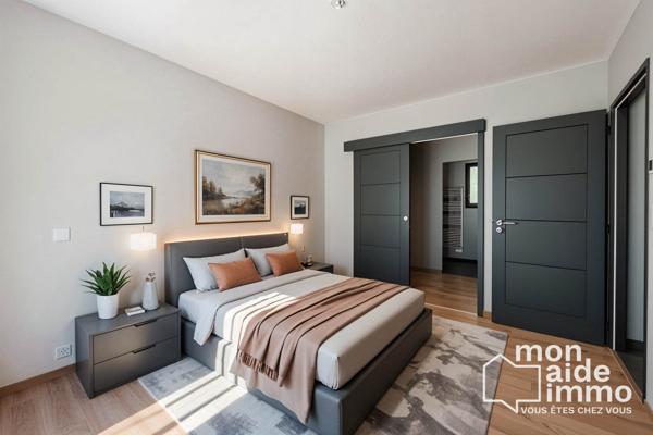 Superbe maison contemporaine avec piscine et double garage