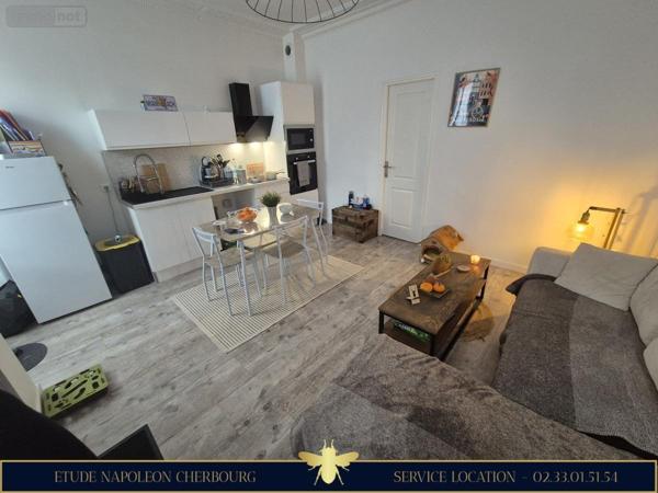 Appartement à louer à Cherbourg-en-Cotentin dans la Manche (50100), ref : 50040-L389