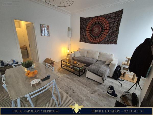 Appartement à louer à Cherbourg-en-Cotentin dans la Manche (50100), ref : 50040-L389